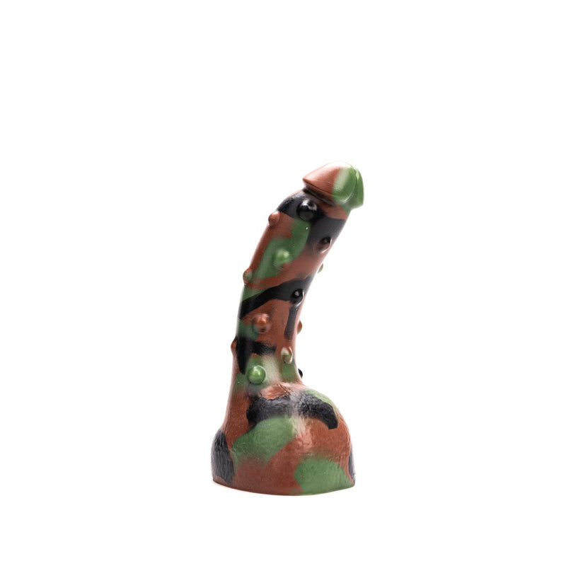 Kiotos Revolt - Dildo Fantasie - Green Army - Nr. 18 - Medium - 19 x 4,5 cm