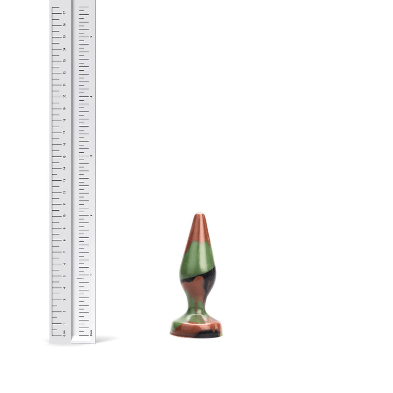 Kiotos Revolt - Buttplug Fantasie - Green Army - Nr. 24 - Small - 10,5 x 3,5 cm