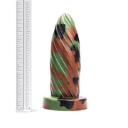 Kiotos Revolt - Dildo Fantasie - Army Green - Nr. 28 - 25 x 8 cm