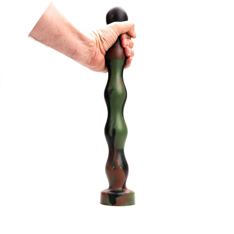 Kiotos Revolt - Dildo Fantasie - Army Green - Nr. 30 - Medium - 42 x 5 cm