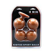 Kiotos - Sport Balls - 4 Grote Anaal Ballen - Siliconen - Diameter 88 mm