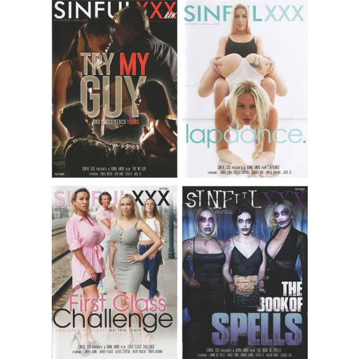 Erotische DVD - Sinful XXX 10 Pack-A-Erotiekvoordeel.nl
