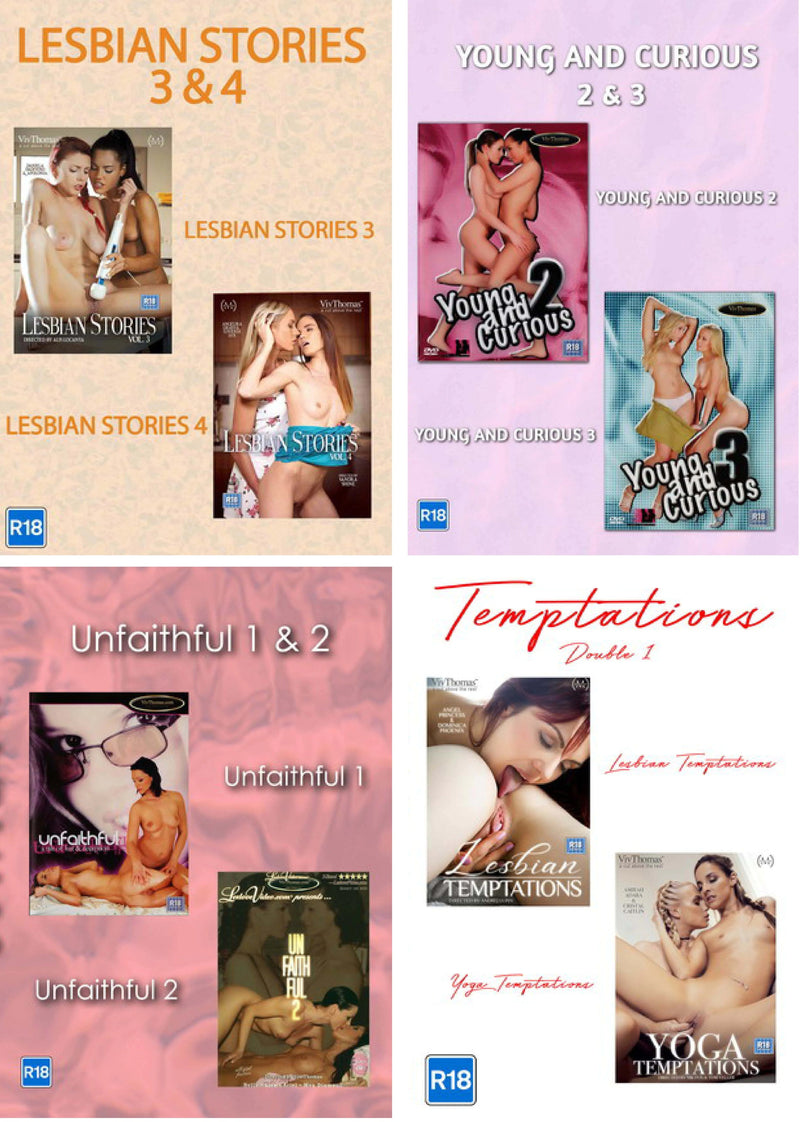 Erotische DVD - Viv Thomas - Set van 9 DVD's - Pack H-Erotiekvoordeel.nl
