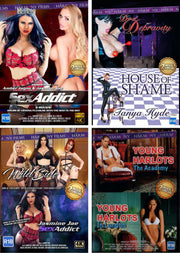Erotische DVD - Harmony - Set van 8 DVD's - Pack E-Erotiekvoordeel.nl