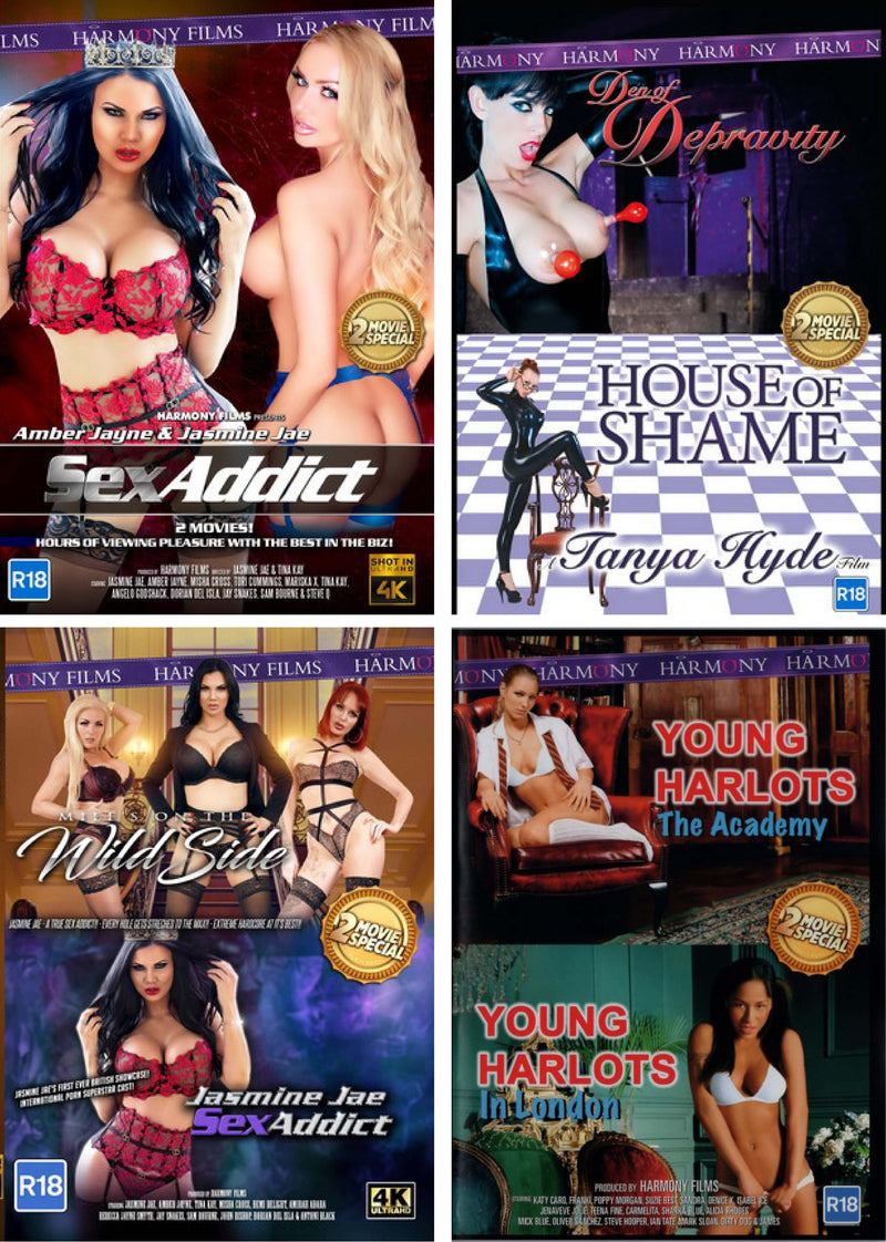 Erotische DVD - Harmony - Set van 8 DVD's - Pack E-Erotiekvoordeel.nl