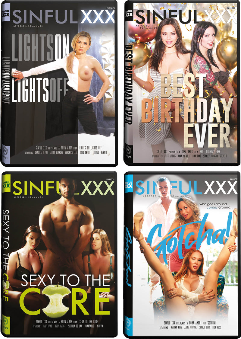Erotische DVD - Sinful XXX D - 10 Pack-Erotiekvoordeel.nl