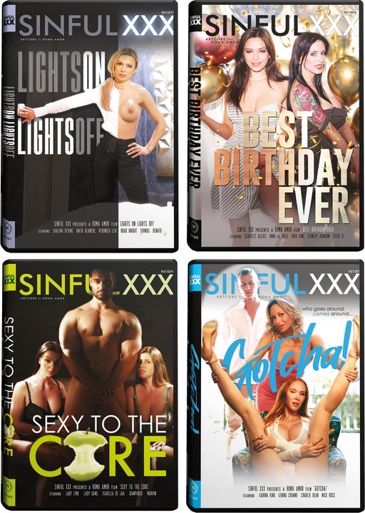 Erotische DVD - Sinful XXX D - 10 Pack-Erotiekvoordeel.nl