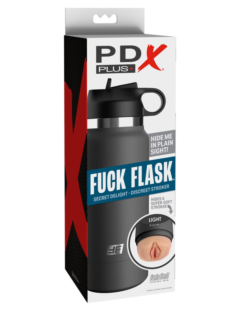 Pipedream - PDX Plus Fuck Flask Secret Delight Discreet Stroker - Lichte Huidskleur