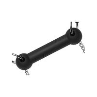 Master Series - Gag - Paarden Bit - Equine Siliconen Bit met Riem en Tepelklemmen