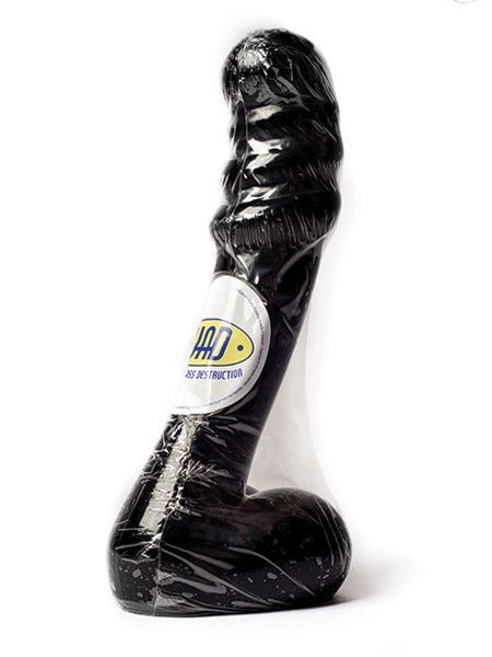 WAD - Dragon Head- Anaal Dildo - 31.5 cm - Zwart